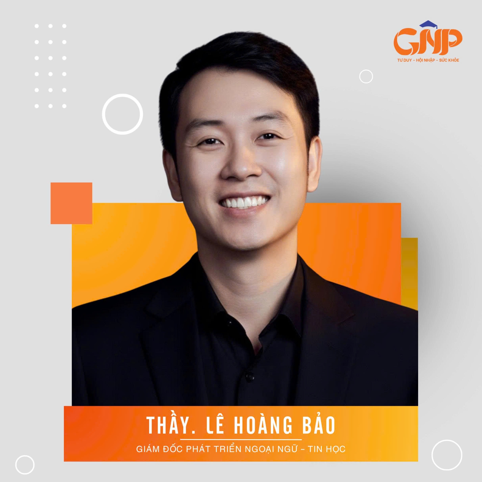 Thầy Lê Hoàng Bảo